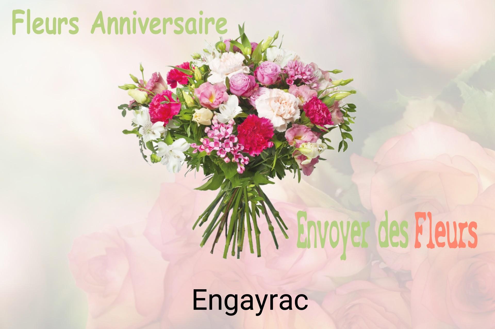 Bouquet de fleurs d’anniversaire livré à Engayrac